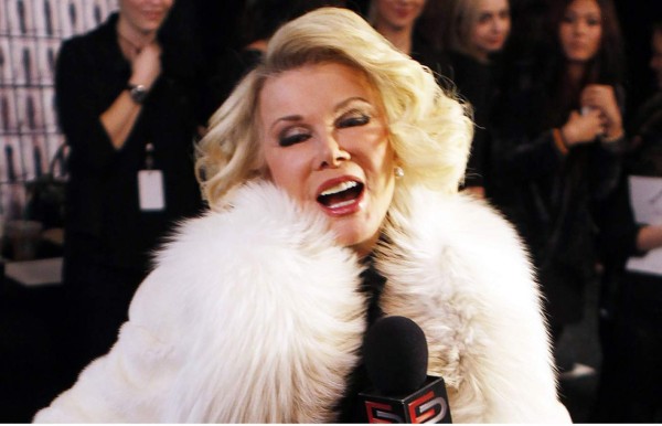Adiós a Joan Rivers, la Fashion Police