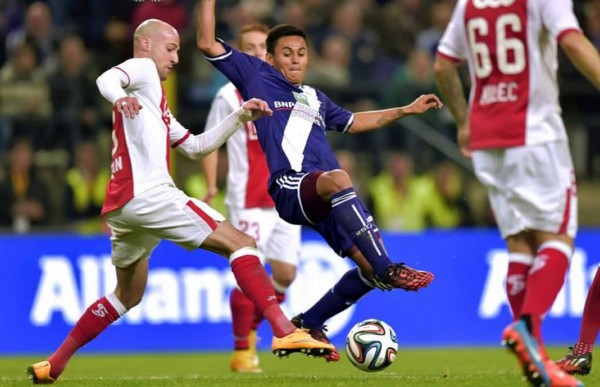 El Anderlecht de Andy Najar sufre primera derrota en la Liga belga