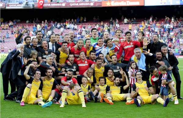 Atlético de Madrid se corona campeón de la Liga con grandeza