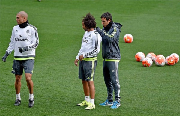 Pepe sufre una lesión muscular en la pierna