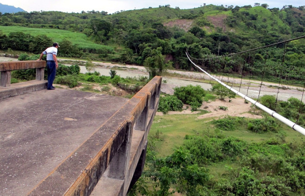 L88 millones cuesta nuevo puente La Regina en Yoro