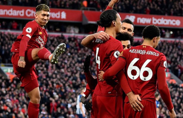 Liverpool gana y le saca 11 puntos de ventaja al Manchester City en la Premier League