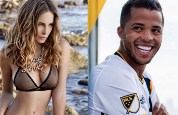Belinda bateó a Giovani Dos Santos por Instagram