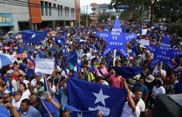 Nacionalistas esperan hoy el sí de Juan Orlando Hernández