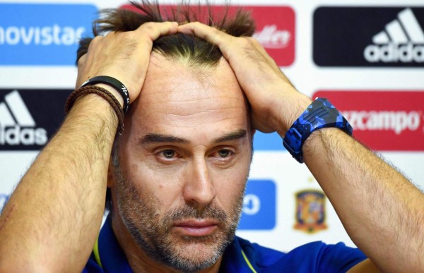 Lopetegui tras ser separado: 'Me voy triste'