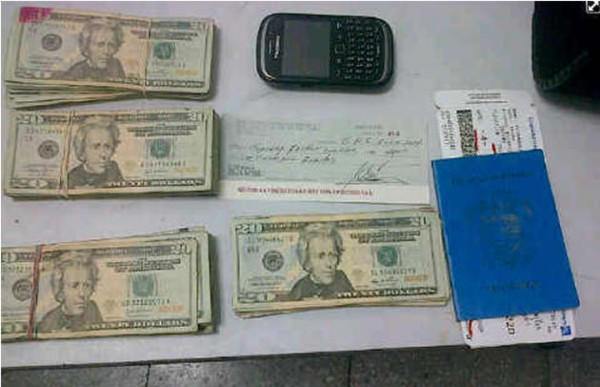 Honduras: Detienen a comerciante panameño con más de 10 mil dólares