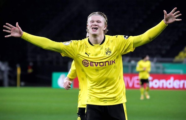 Un gol de Haaland en la prórroga dio al Borussia Dortmund el boleto a cuartos de Copa de Alemania