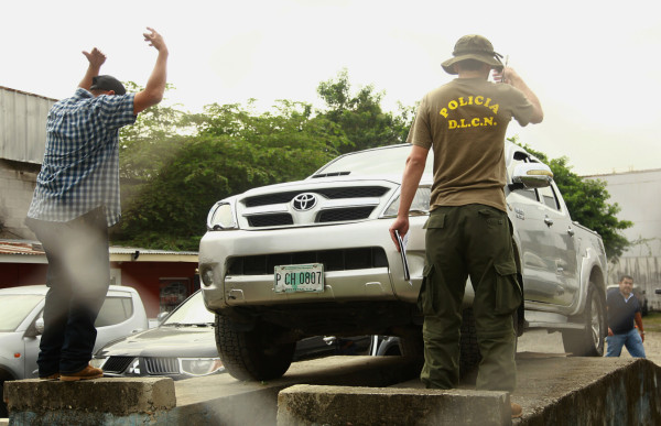 Al penal detenidos en allanamientos antidrogas en San Pedro Sula