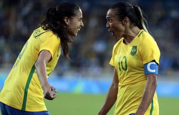 La Brasil de Marta golea a China en su estreno en los Juegos Olímpicos