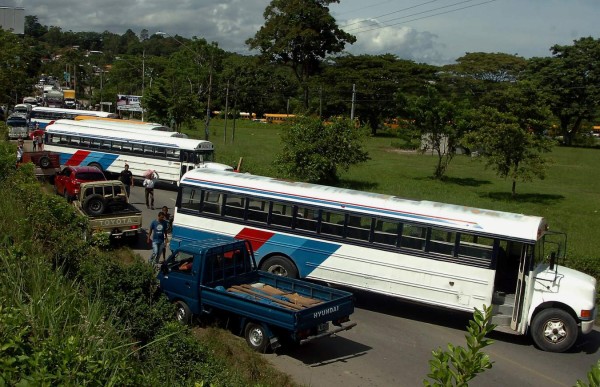 Motoristas de La Ceiba aseguran que no extorsionan