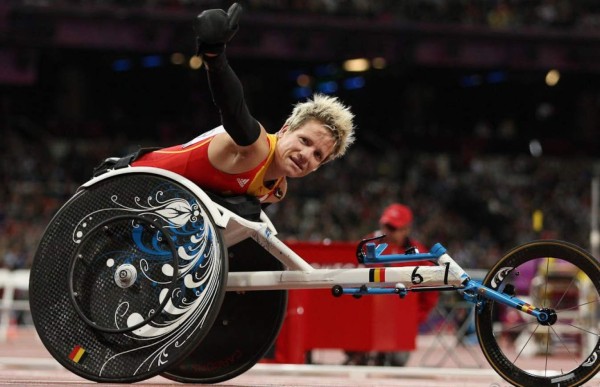 La última carrera de Marieke Vervoort