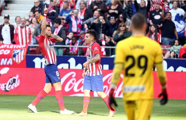 Atlético sigue en la pelea por la Liga Española con un triunfo ante Leganés