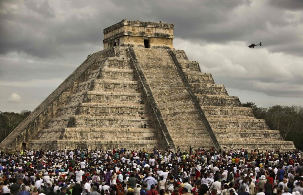 Descubren pirámide oculta en el interior del templo de Kukulcán