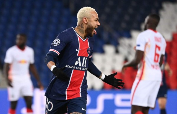 Neymar mantiene con vida al PSG en la Champions League
