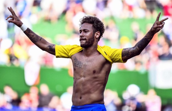 Brasil golea a Austria en último amistoso previo al Mundial y con un genial Neymar