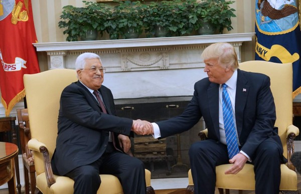 Trump se ofrece de 'pacificador' entre israelíes y palestinos