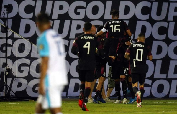 México se reivindica y golea a Guatemala en la Copa Oro 2021 con un gran Funes Mori