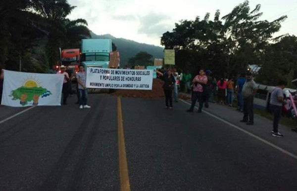 Habilitado paso entre Tela y El Progreso, Yoro
