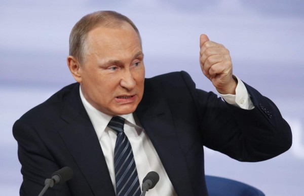 Vladimir Putin es corrupto, afirma Estados Unidos