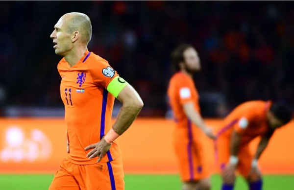 ¡Holanda, eliminada del Mundial de Rusia 2018!