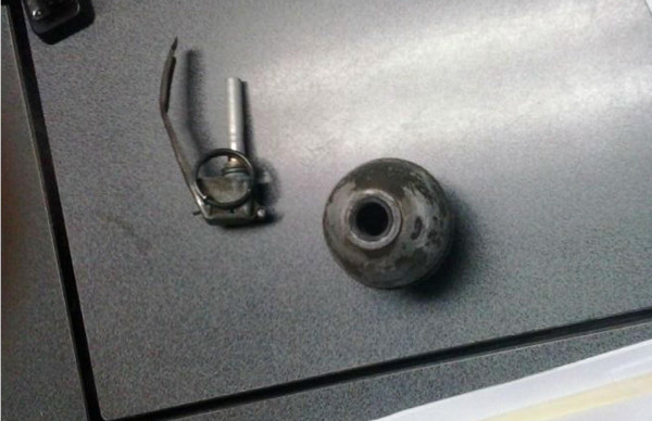 Decomisan granada en el presidio de San Pedro Sula