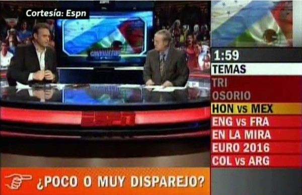 VIDEO: Faitelson y José Ramón despotrican contra Honduras
