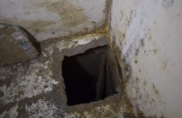 La celda del 'Chapo' fue perforada con ácido y calor