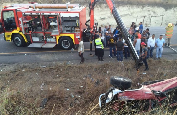 Dos muertos deja accidente en Comayagua