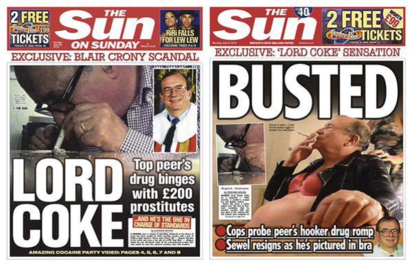 Renuncia político británico por video con prostitutas y cocaína