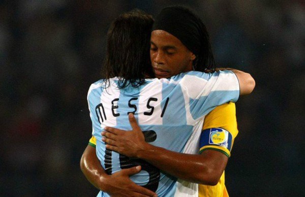Ronaldinho sobre Messi: 'Voy a estar siempre con él'