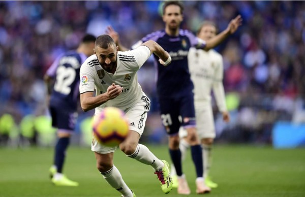 Real Madrid vence al Valladolid en debut de Solari en la Liga Española