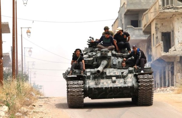 Cinco niños muertos por disparo de cohetes en un colegio en Siria