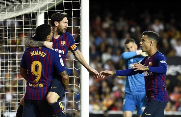 Barcelona sigue sin ganar en la Liga Española: empató con el Valencia