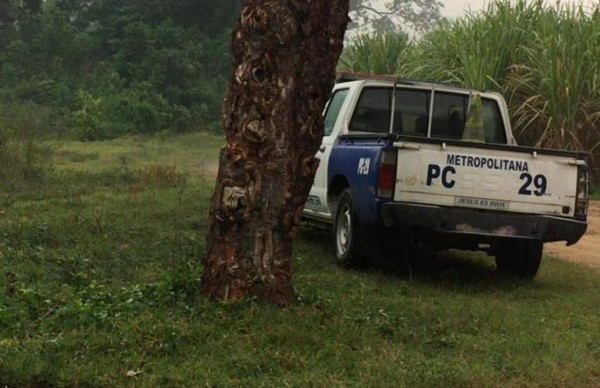 Hallan muerto a hombre en Agua Blanca Sur, El Progreso