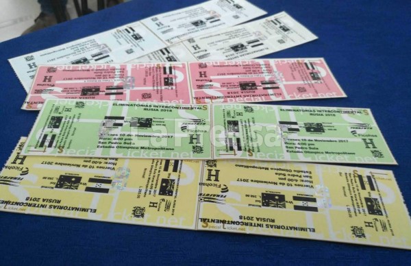 Anuncian precios de boletos para el Honduras - Australia