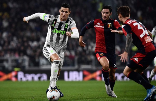 Cristiano Ronaldo dio la victoria y el liderato a la Juventus en el minuto 96