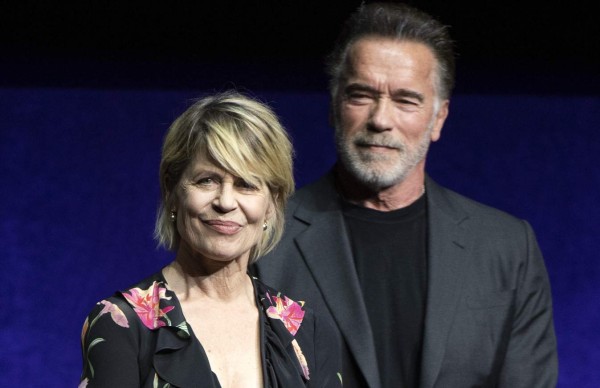 Schwarzenegger y Hamilton, el aguerrido dúo de 'Terminator' se junta tras décadas