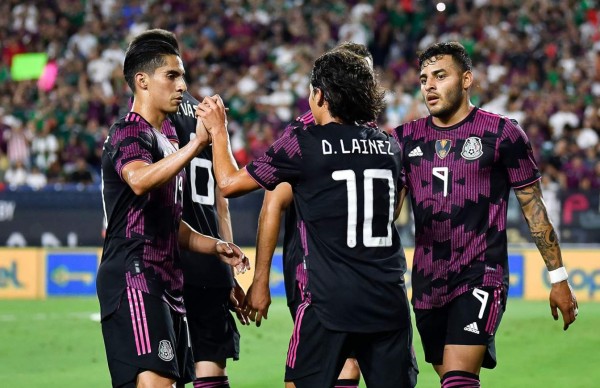 Sub-23 de México golea a la Selección Mayor de Panamá en partido amistoso