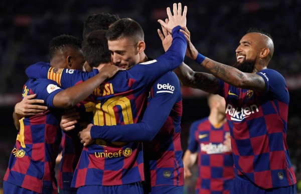 ¡Manita! Barcelona golea al Leganés y avanza a cuartos de final de la Copa del Rey