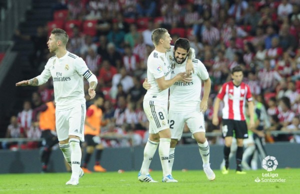 Real Madrid tropieza en San Mamés contra Athletic de Bilbao