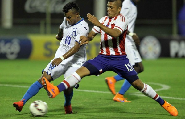 Honduras logra esperanzador empate en Paraguay