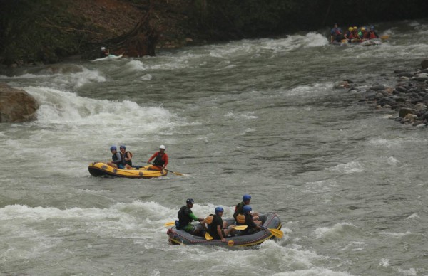 En el Cangrejal, la novedad es el 'Snorkel” de río