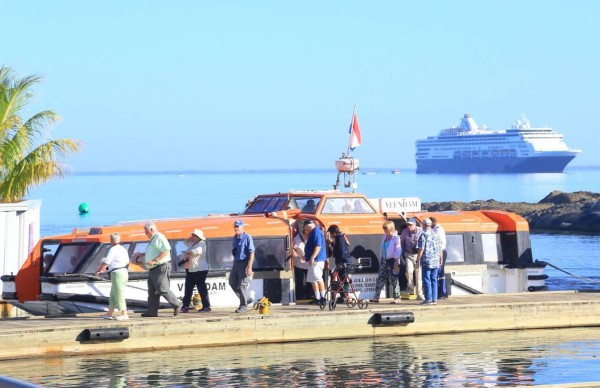 Cruceristas de Estados Unidos encantados con Trujillo