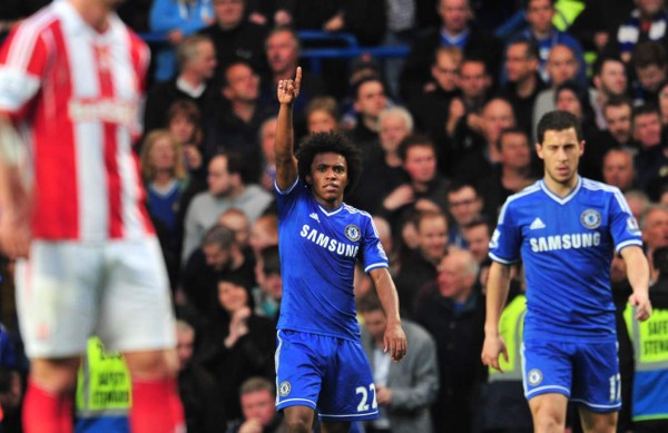 El Stoke City es goleado por el Chelsea