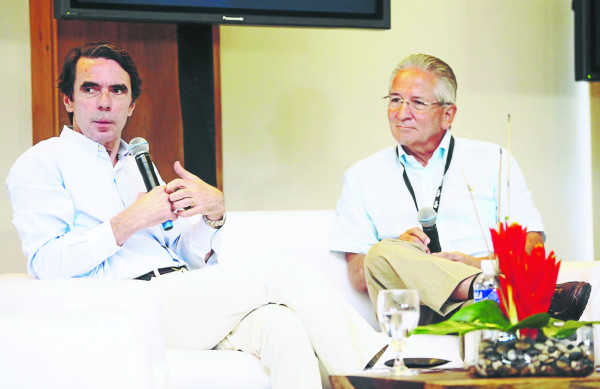 'Respaldo totalmente a la oposición democrática venezolana”: Aznar