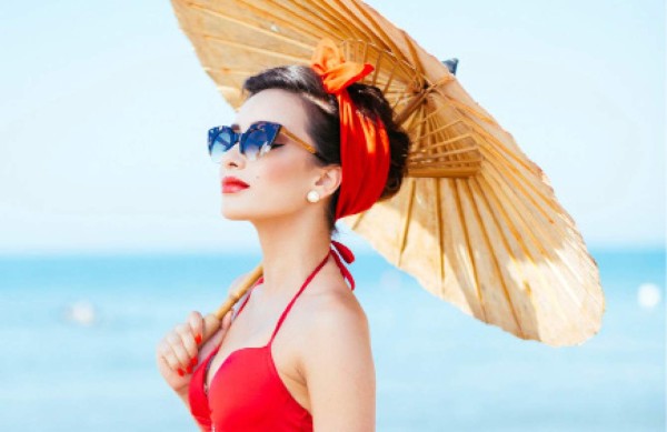 Proteja su piel de los fuertes rayos del sol