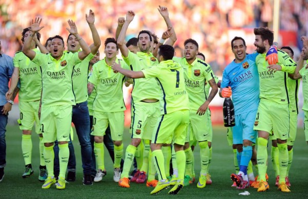 La película del título de la Liga del Barcelona