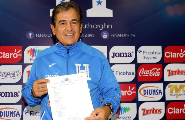 La convocatoria de Honduras para juegos ante EUA y Costa Rica