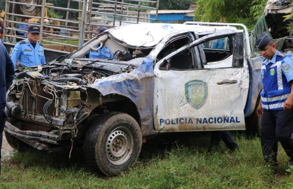 Río arrastra patrulla en Yoro y deja cuatro víctimas mortales