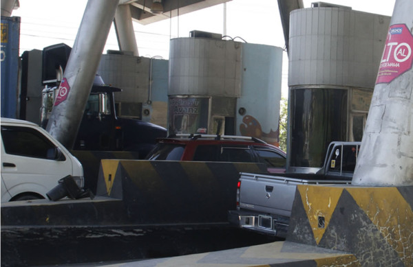 Ingresos en peajes de San Pedro Sula subieron en L2.3 millones